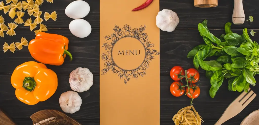 restaurant menu design